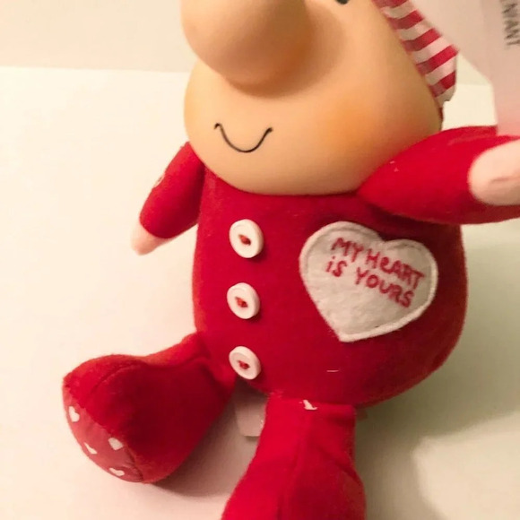 Vintage 1990 American Greetings Ziggy Valentines Day Plush Soft Doll - Picture 5 of 15